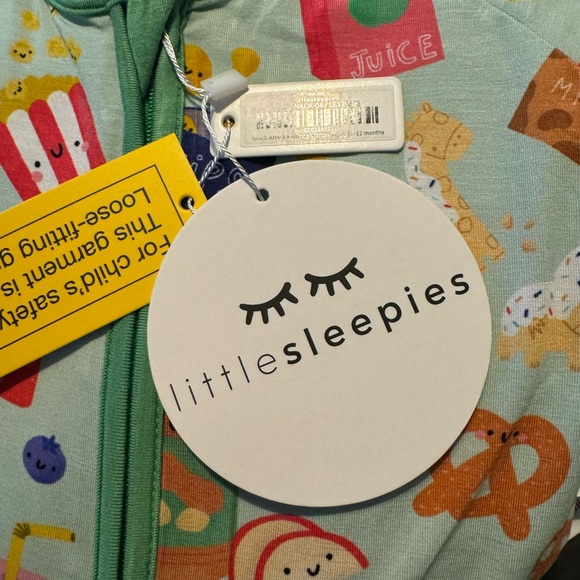 NWT Little Sleepies Snack Attack zippy - Picture 4 of 9